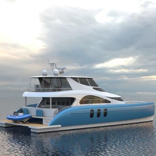 Motor-yacht catamaran à moteur - PP 58 - Powerplay Power Catamarans - de grande croisière / haute performance / pour expédition