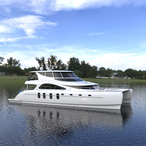 Motor-yacht catamaran à moteur - PP 70 - Powerplay Power Catamarans - de croisière / haute performance / expédition