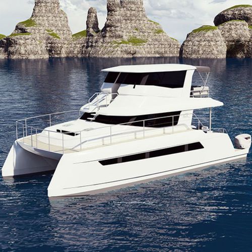 Vedette catamaran - 40 OB - Powerplay Power Catamarans - hors-bord / essence / électrique