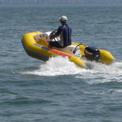 Bateau pneumatique hors-bord - MUSTANG VERSION - MIRAI - RIB / max. 4 personnes / remorquable