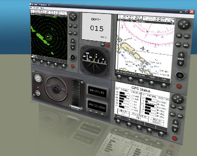 Simulateur de navigation - NetSim - Electronic Navigation Simulator - Virtual Marine Technology Inc. - pour bateau