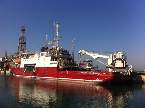 Grue pour navire - ARCTIC - Sormec - à compensation active / de pont