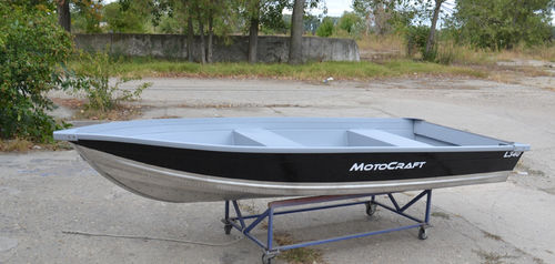 Barque hors-bord - L340 - MOTOCRAFT BOATS SRL - open / de pêche sportive / en aluminium
