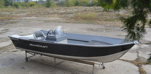 Barque hors-bord - Angler 500 - MOTOCRAFT BOATS SRL - de pêche sportive / en aluminium / max. 6 personnes