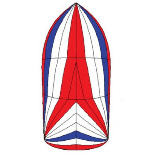 Spinnaker symétrique - SYM2 - Spinnaker One - pour voilier de croisière / coupe tri-radiale / en nylon