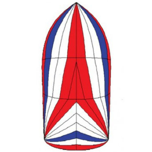 Spinnaker symétrique - SYM3 - Spinnaker One - pour voilier de croisière / coupe tri-radiale / en nylon