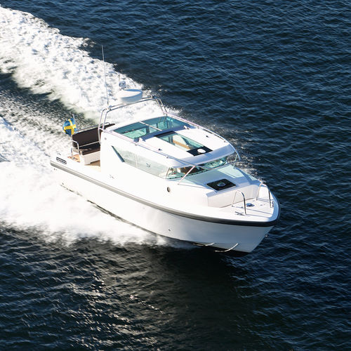 Vedette in-bord - 290 sw - Delta POwerboats - hard-top / haute performance / 1 cabine