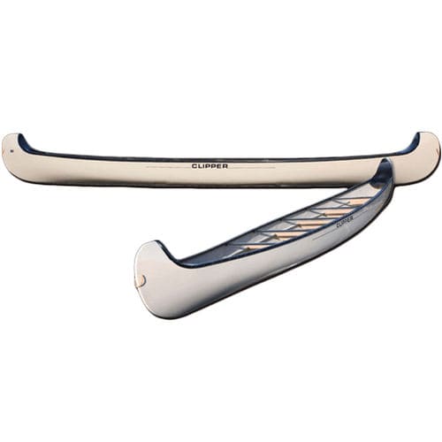 Canoë multiusage - Langley - Clipper Canoes - 14 places / blanc / jaune