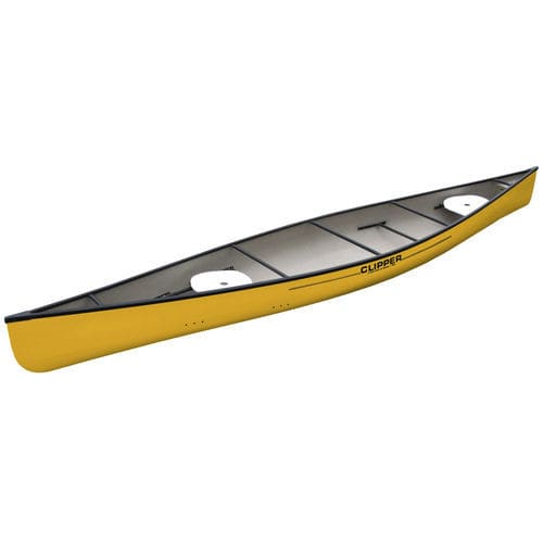 Canoë multiusage - 18′ Jensen Stock - Clipper Canoes - 2 places / rouge / vert