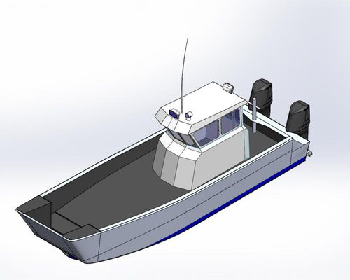 Bateau de débarquement - Work - Rozema Boats Works - hors-bord / en aluminium