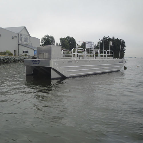 Barge de récupération des hydrocarbures - 40' - Rozema Boats Works - in-bord / en aluminium