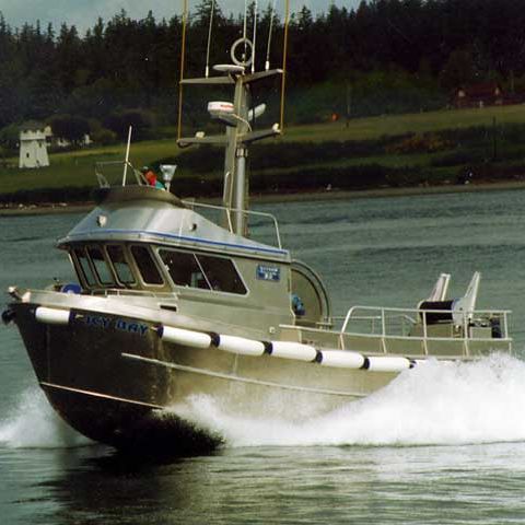 Bateau de pêche professionnelle - 32’ Bristol Bay Gillnetter - Rozema Boats Works - in-bord / en aluminium