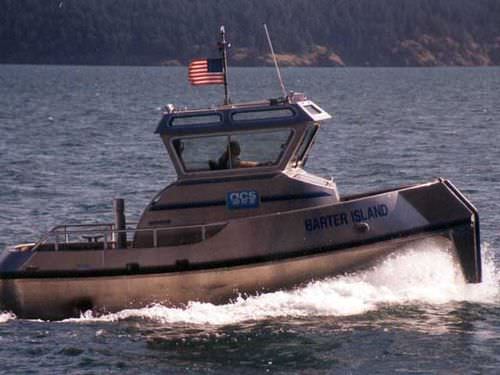 Bateau professionnel remorqueur - 25’ - Rozema Boats Works - in-bord / en aluminium