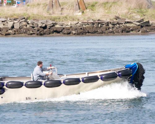 Bateau de pêche professionnelle - 19’ Seine Skiff - Rozema Boats Works - in-bord / en aluminium