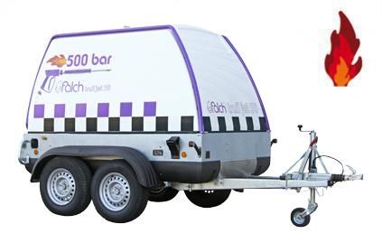 Nettoyeur haute pression pour chantier naval - g572 - Falch - sur remorque / moteur diesel