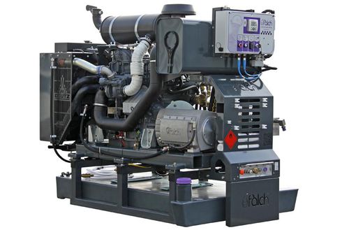 Nettoyeur haute pression pour chantier naval - g571 - Falch - monté sur châssis / moteur diesel