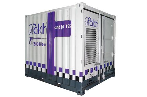 Nettoyeur haute pression pour chantier naval - g397 - Falch - monté sur châssis / à moteur électrique