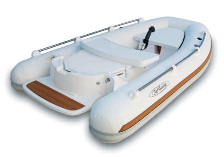Bateau pneumatique hydrojet - Aermarine - semi-rigide / à console centrale