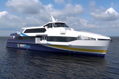 Ferry à passagers CCS - IC21204 - Incat Crowther - RINA / en aluminium / hybride