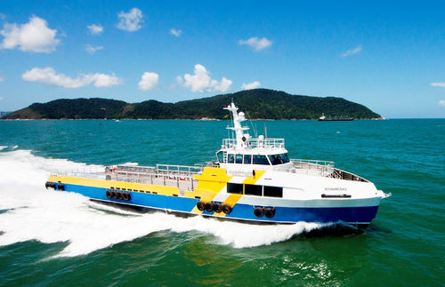 Navire de service offshore de ravitaillement - BS Camburi - Incat Crowther - RINA / en aluminium