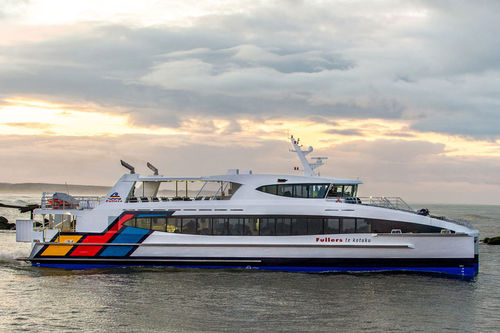 Ferry à passagers catamaran - Korora - Incat Crowther - en aluminium / côtier