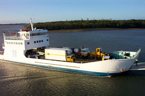 Navire polyvalent de transport de personnel - Moreton Venture - Incat Crowther - en acier
