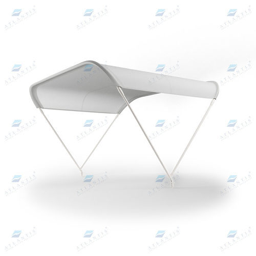 Bimini top pour bateau à moteur - Atlantis Italia - pour cockpit / structure en aluminium / en polyester