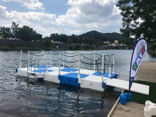 Ponton modulable - TAFF - Modular Floating System - flottant / d'amarrage / pour marina