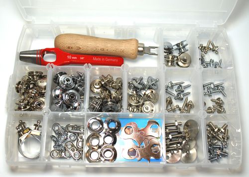 Fermoir pour bateau - LOXX® work boXX - Schaeffertec GmbH - pour housse / en métal