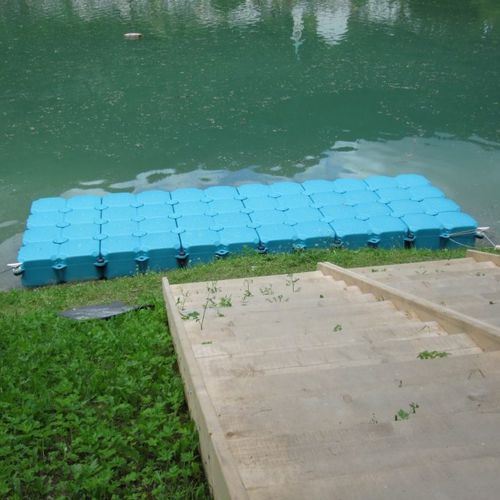 Ponton flottant - OTTO - d'amarrage / pour marina / en plastique