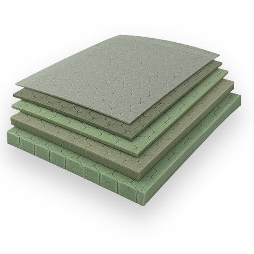 Matériau d'âme mousse - 3D|CORE™ PET GR - 3D|CORE GmbH & Co. KG - nid d'abeille / haute performance / recyclé