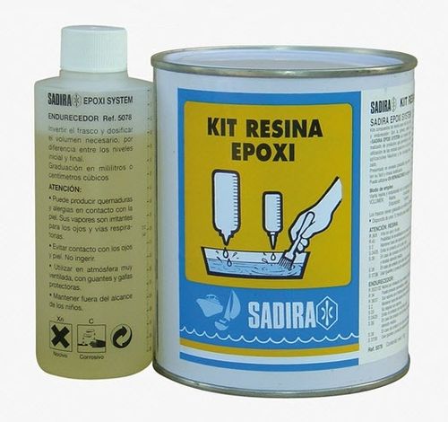 Kit de réparation à base de résine époxy - 507 series - SADIRA Marine Products
