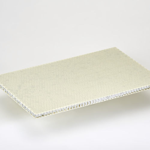 Panneau sandwich pour cloison de navire - ALUSTEP 500 - Cel Components s.r.l.  - pour aménagement de navire / nid d'abeille en aluminium / fibre de verre