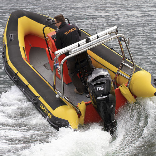 Bateau pneumatique hors-bord - HIGH PERFORMANCE - Tornado Boats - diesel / électrique / bimoteur