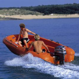 Bateau de sauvetage - NEW MATIC 370 - RIGIFLEX SAS - bateau de travail / hors-bord