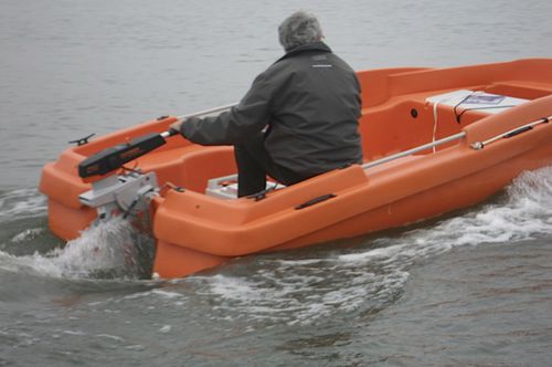 Bateau de sauvetage - NEW MATIC 360 - RIGIFLEX SAS - bateau de travail / hors-bord