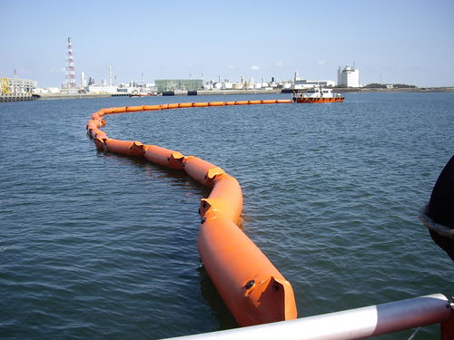 Barrage antipollution - PVC - EMPTEEZY - gonflable / pour eau calme