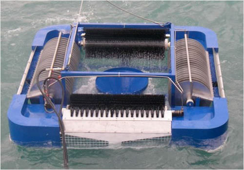 Écrémeur d'hydrocarbures à brosses multiples - 250 M3/H - EMPTEEZY