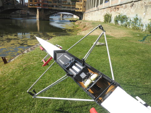 Bateau d'aviron de course - Elite Series - SALANI costruzioni nautiche S.n.c. - skiff