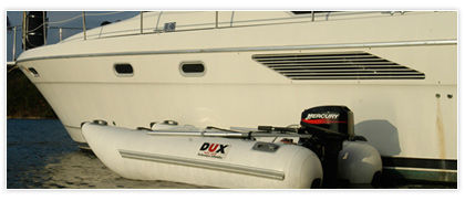 Bateau pneumatique catamaran - D-300X - True North Dux - hors-bord / semi-rigide / max. 4 personnes