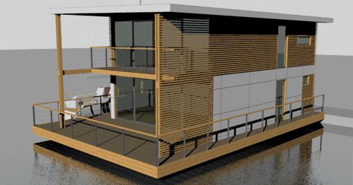 Maison flottante - PNED 104 - MANDL - Living on Water, Ltd.