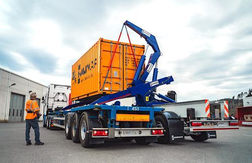 Remorque de route - 195 series - Hammar - de manutention / porte-conteneur / pour terminal portuaire