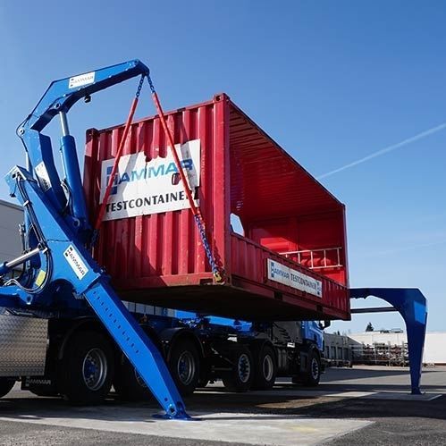 Remorque de route - 119 series - Hammar - porte-conteneur / pour chantier naval / pour terminal portuaire
