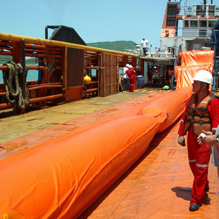 Barrage antipollution - Offshore  - Versatech Products - gonflable / en haute mer