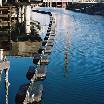 Barrage antipollution - PermaGuard - Versatech Products - permanent / flottant / pour port