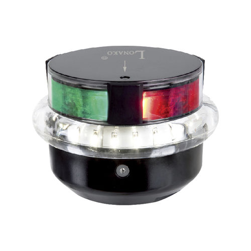 Feu de navigation pour bateau - LNK-NS-RGW - Xiamen Lonako Inc. - pour yacht / à LED / blanc