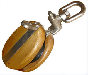 Poulie simple - Ording Blockmakers - ouvrante / à émerillon / pour voilier traditionnel