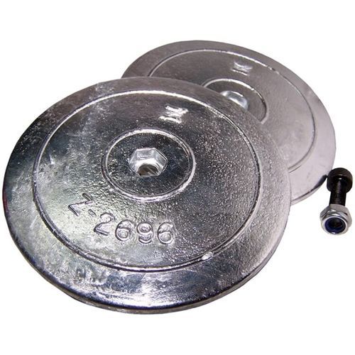 Anode sacrificielle pour bateau - Z-2696 - Zineti SAU - Cathodic Protection - en zinc / pour flap / de gouvernail