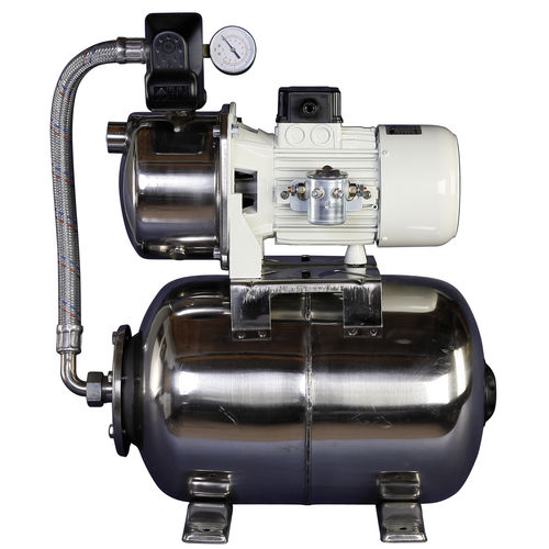 Groupe d'eau pompe - J-mini/20X  - CEM  S.r.l. - accumulateur / pour bateau / pour eau douce