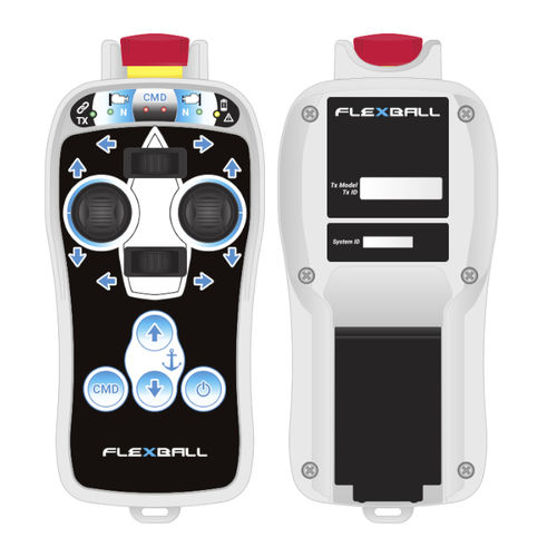Télécommande sans fil - 4500 WRC - FLEXBALL ITALIANA - pour propulseur / de guindeau / pour bateau